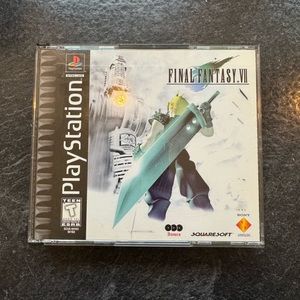 Final Fantasy 7 for PlayStation.
